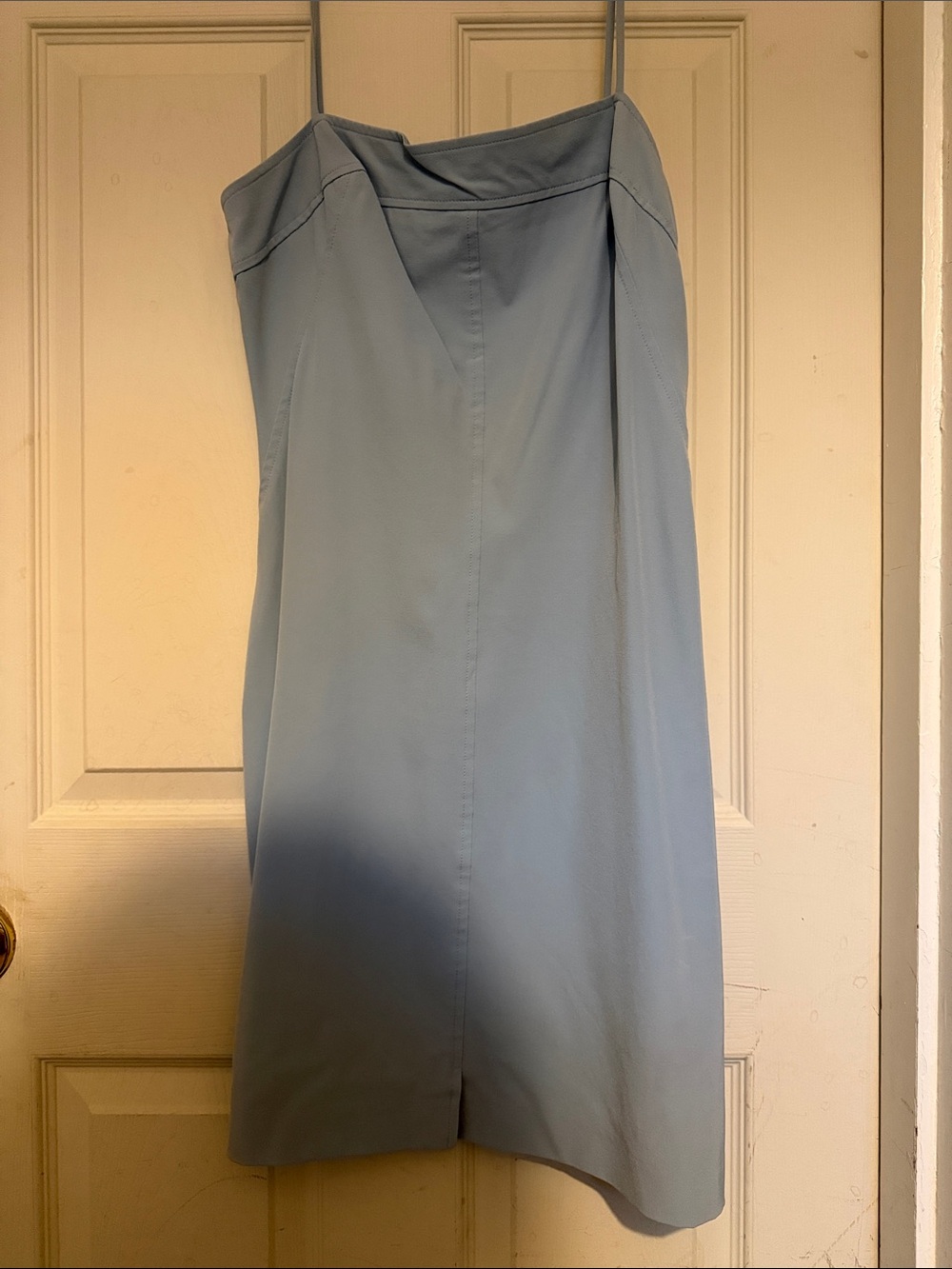 Guess Collection Pale Blue Slip Dress with Thin Straps